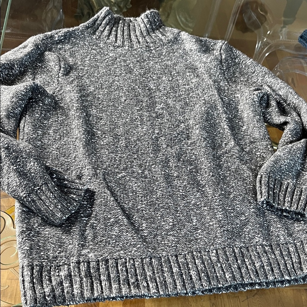 H&M Charcoal Gray Women's Turtleneck Sweater